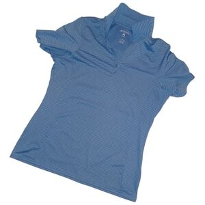 Antigua Women's Blue Polo Shirt
